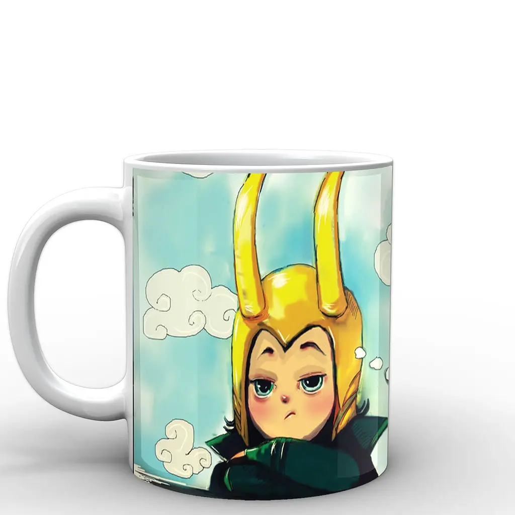 Кухоль GeekLand Локі Loki Локі ні хто мене не любить LK.02.017 330 мл білий - фото 2