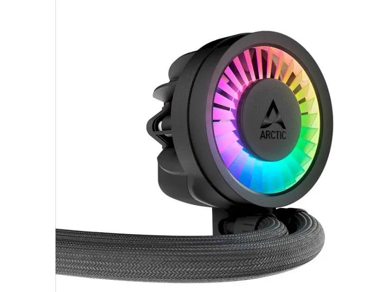Водяне охолодження ARCTIC Liquid Freezer III Pro 360 A-RGB SI Black (ACFRE00169A) - фото 4