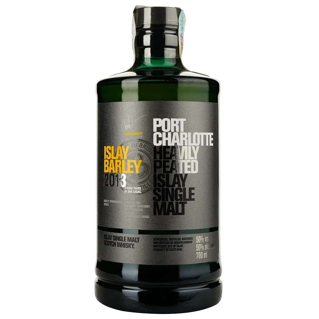 ВіскІ Bruichladdich Port Charlotte Islay Barley 2014 Single Malt Scotch Whisky 50% 0.7 л - фото 2