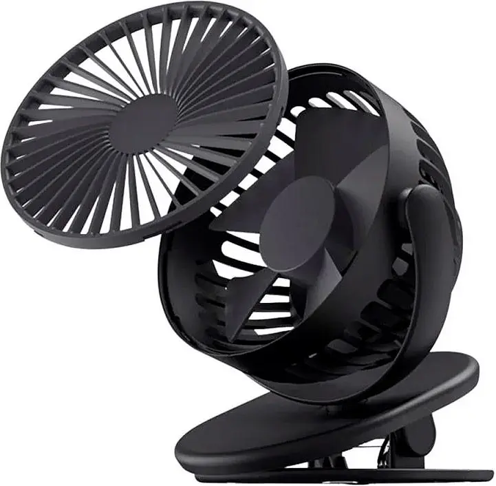 Портативный вентилятор Solove Clip Fun F3 Grey [86401] - фото 2