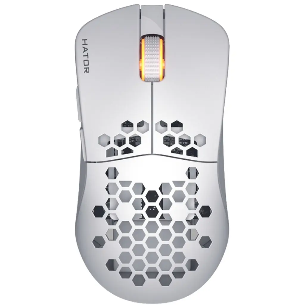 Мишка Hator Stellar Wireless/Bluetooth/USB White (HTM651)