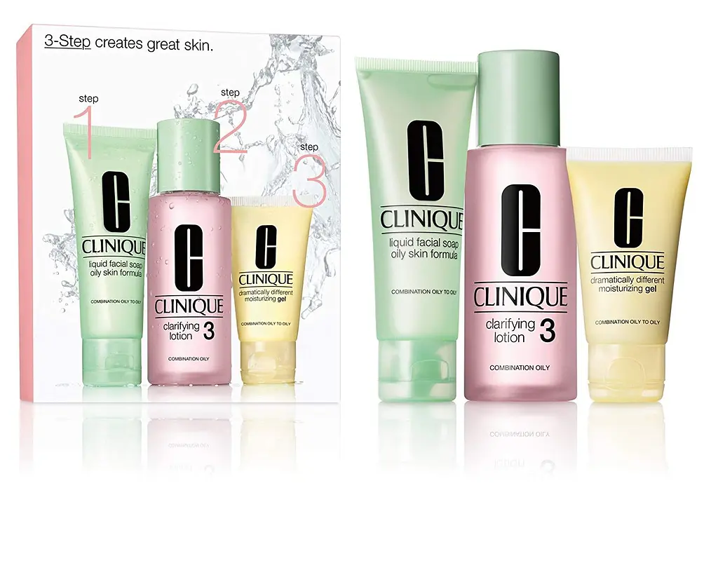 Набір Clinique 3-Step Intro Kit 3 (Oily 30ml + Lotion3 60ml + Gel 30ml) - фото 2