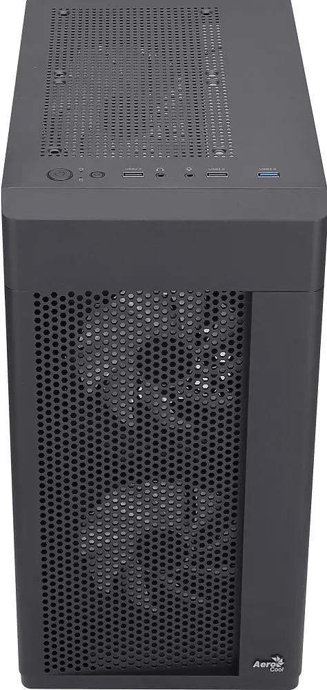Корпус AeroCool Hexform-G-BK-v2 Black 600W (ACCX-PV38004.11) - фото 4