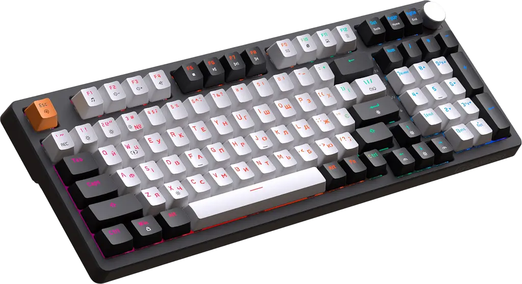 Клавіатура GamePro MK170B Red Hot-Swap RGB Black - фото 2