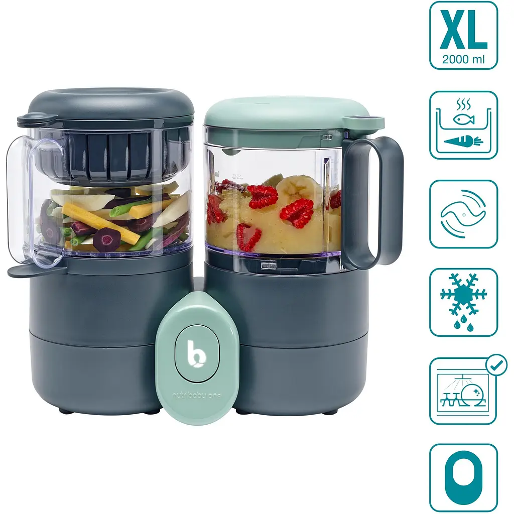 Блендер-пароварка Babymoov Nutribaby One синий (A001133) - фото 3