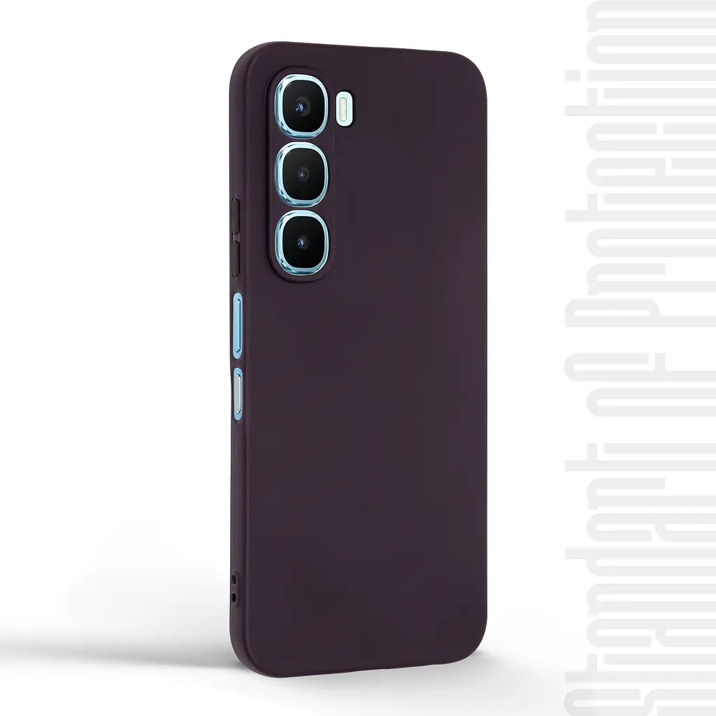 Чехол-накладка для смартфона Infinix Hot 60 Pro 4G противоударный, силиконовый, термополиуретановый (ТПУ), с защитой камеры и корпуса, черный, защита всего корпуса, ArmorStandart (ARM88680) - фото 2