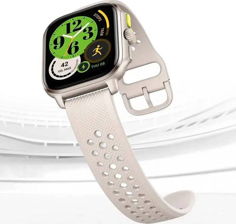 Смарт-часы Amazfit Cheetah Square Winner Champagne - фото 5