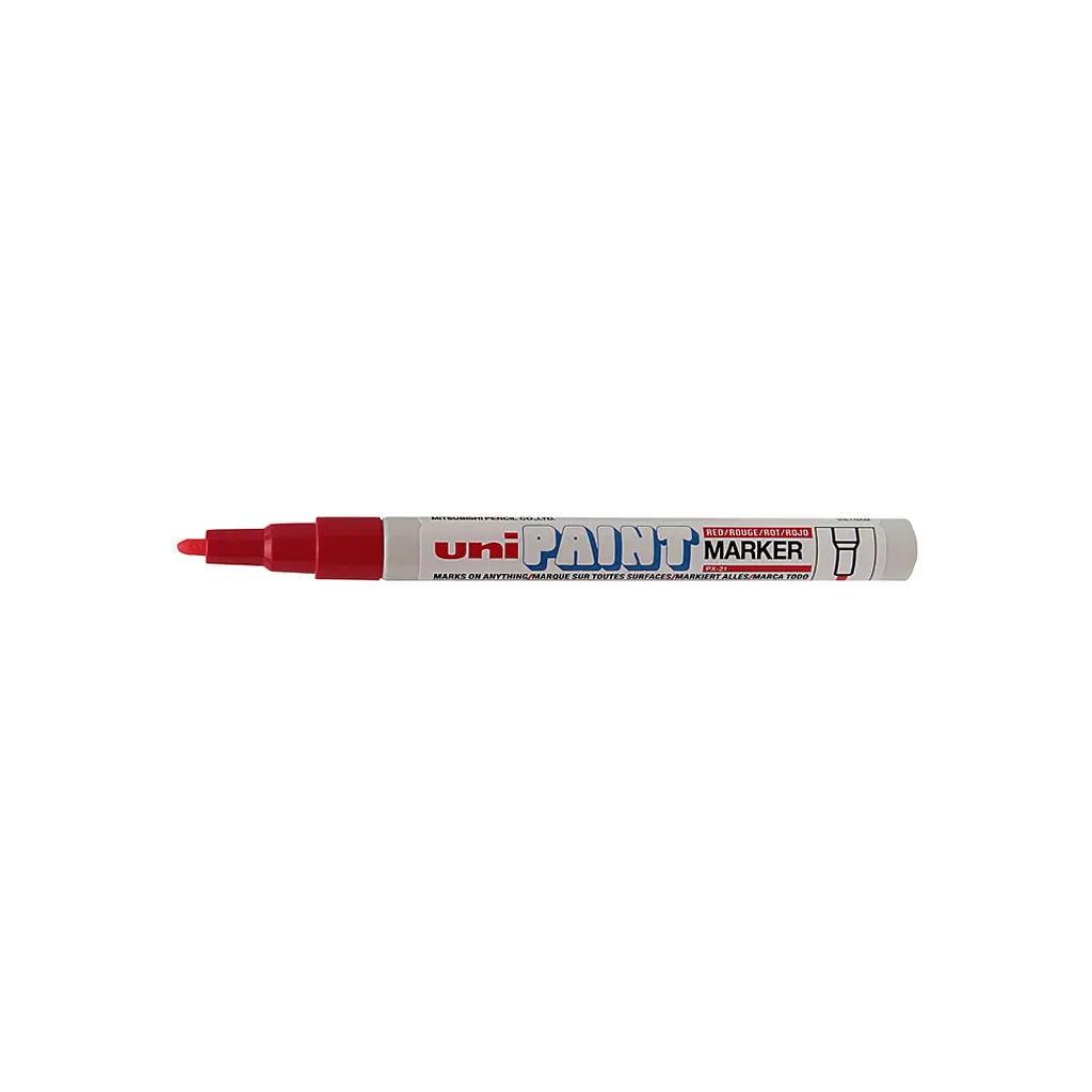Маркер UNI перманентний Paint Червоний 0.8-1.2 мм (PX-21.Red)