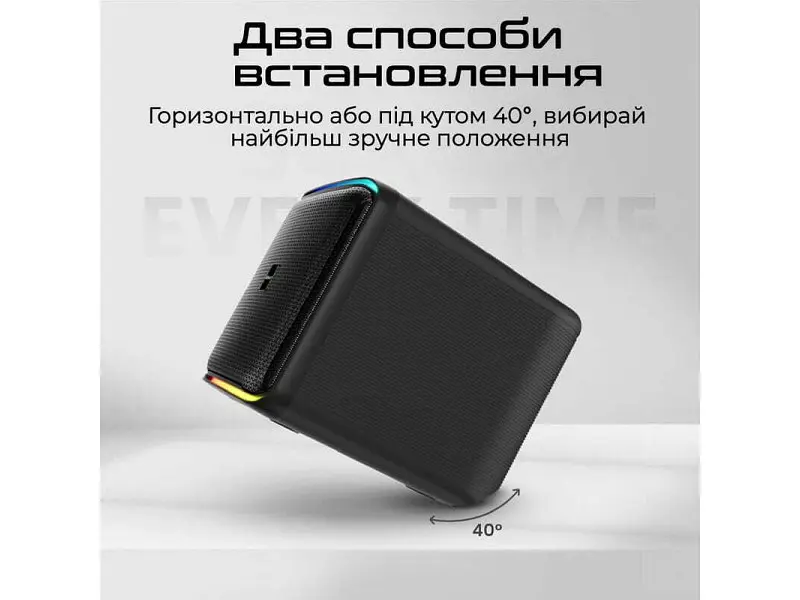 Портативна колонка HiFuture Event Horizon 100W Black (event horizon.black) - фото 8