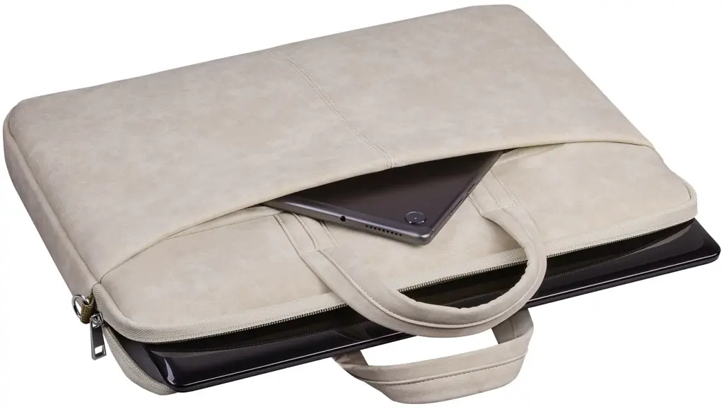 Сумка для ноутбука 15.6" Defender Solid, Beige, екошкіра, 410х310х40 мм (26126) - фото 5