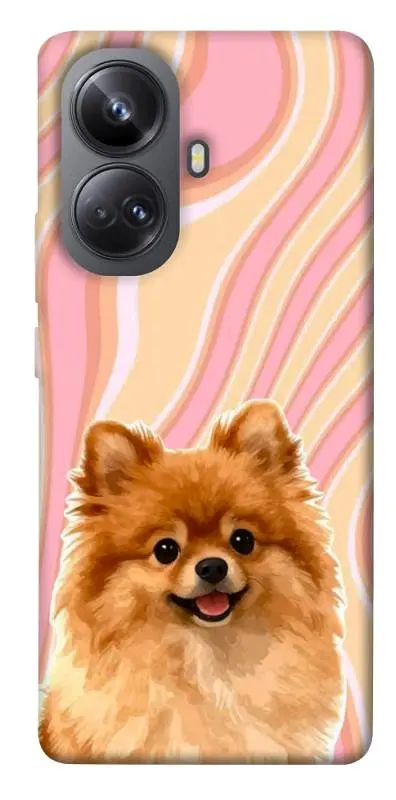 TPU чохол Demsky Pastel spitz для Realme 10 Pro+