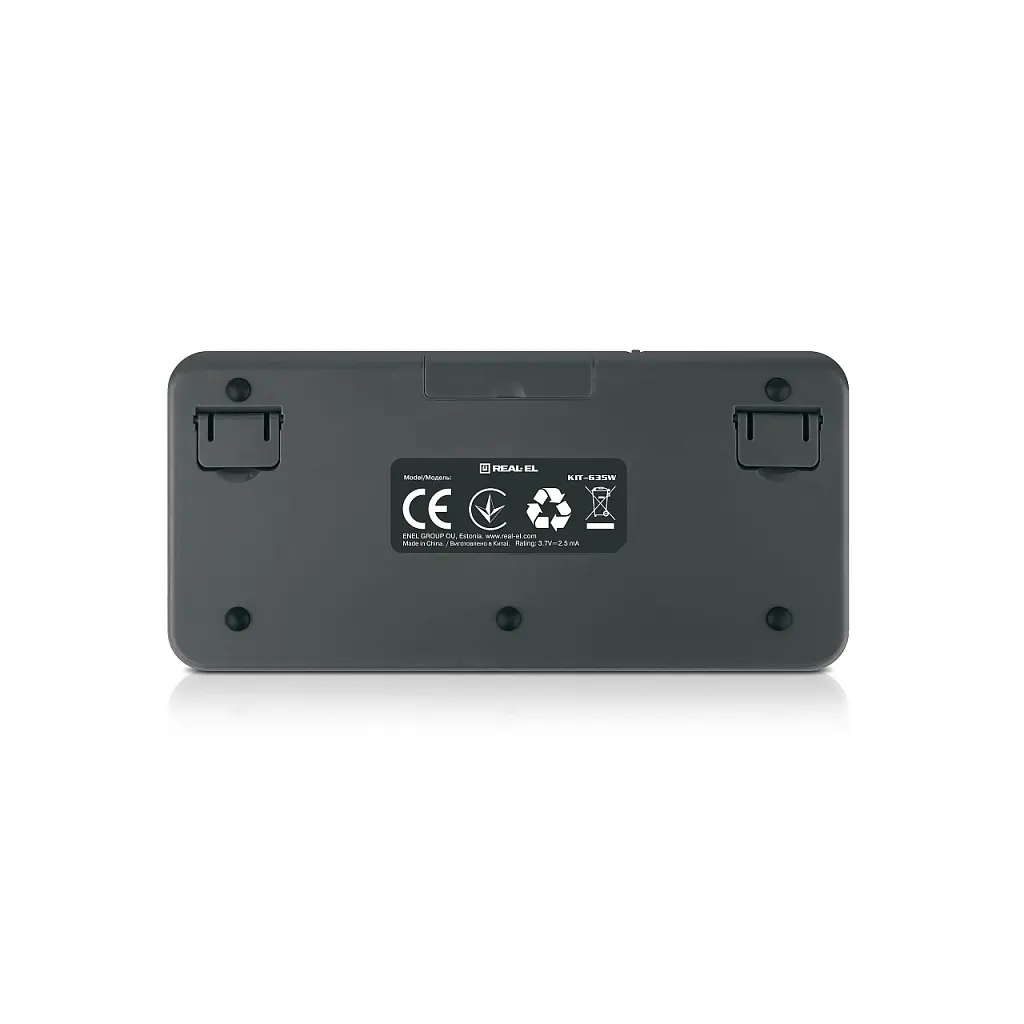 Комплект REAL-EL KIT-635W Wireless/Bluetooth Black (EL123100057) - фото 7