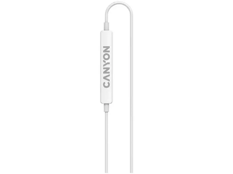 Навушники з мікрофоном Canyon SEP-6 White (CNS-CEP6W) - фото 4