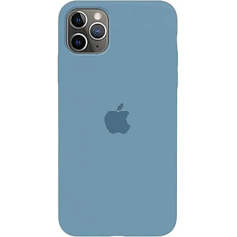 Чохол-накладка Toto Silicone Full Protection Case Apple iPhone 11 Pro Max Azusa Blue - фото 2