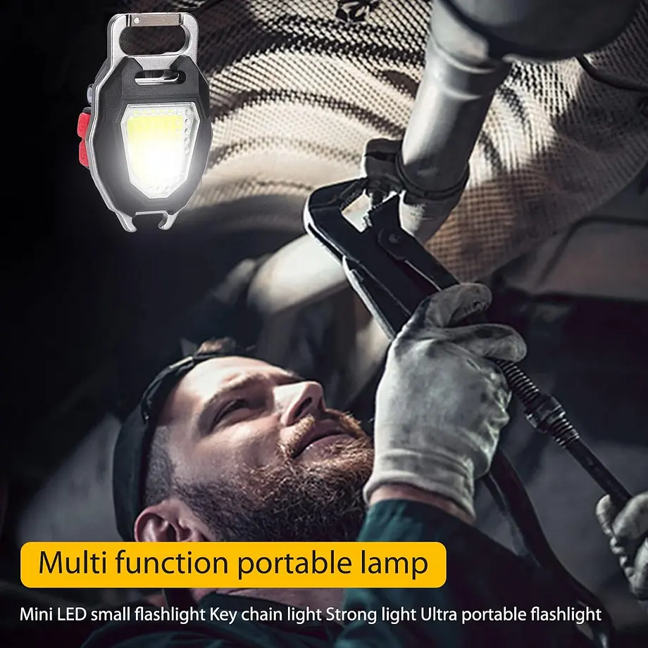 Багатофункціональний ліхтар XPRO D73-1 COB з Li-Ion акумулятором, індикацією заряду та запальничкою, ЗУ Type-C (46821-d73-1_253) - фото 10