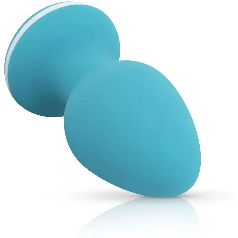 Анальная вибропробка Cala Azul Blanca Vibrating anal plug - фото 4