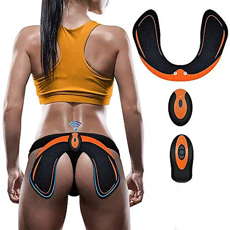 Тренажер для тренування м'язів сідниць професійний EMS HIPS TRAINER Electrical Muscle Stimulation міостимулятор з пультом - фото 5