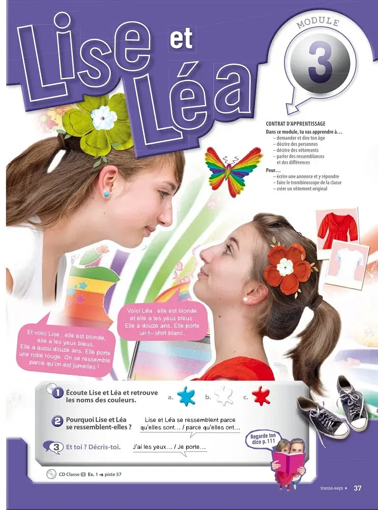 Adosphe're. Niveau 1/ Livre de l'ele've + CD - фото 2