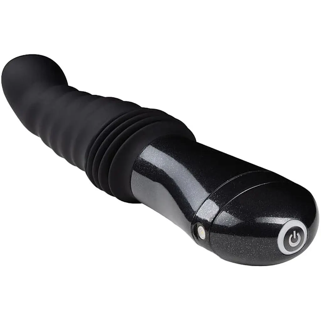 Вібратор Blush Novelties Lazarus Thrusting Dildo Black (SO8836) [108465] - фото 3