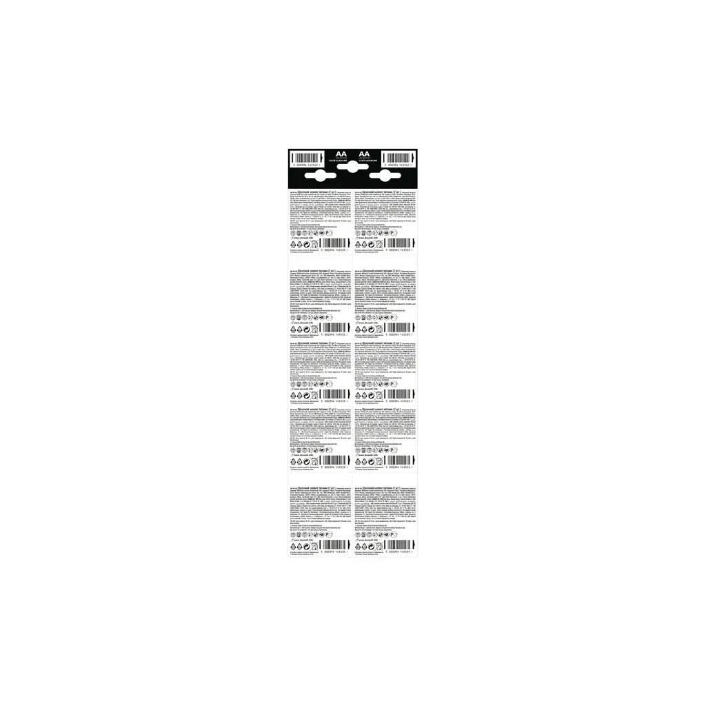 Батарейка Duracell AA MN1500 LR06 (плакат 2*10) * 20 (5010608/5014439) - фото 2