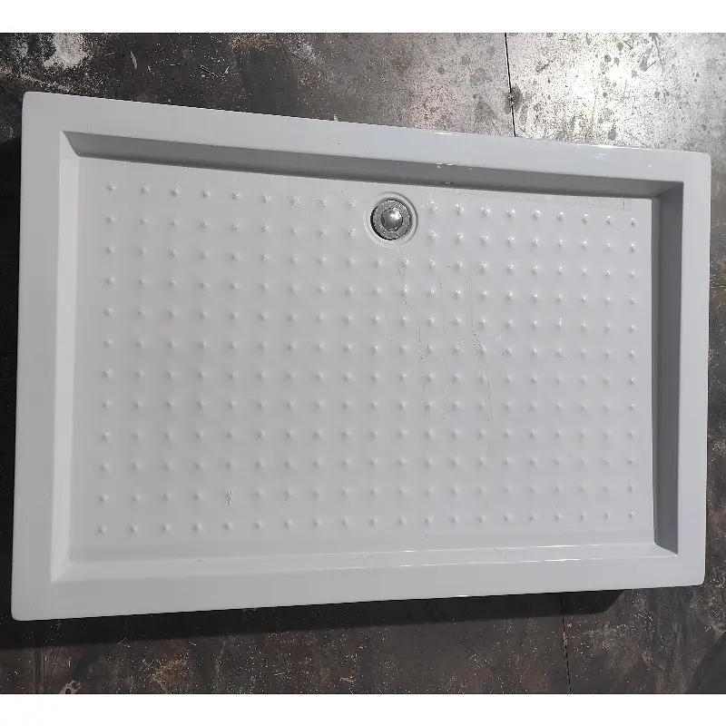Душовий піддон Mixxus Hard з сифоном прямокутний ST01-120x80x13 New діаметр зливу 52 мм MI8431, Білий - фото 8
