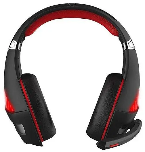 Гарнітура REAL-EL GDX-7600 Чорний/Червоний - фото 3