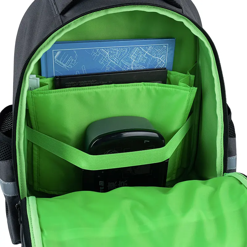 Рюкзак GoPack Education 2606S Run Play Win Темно-сірий (GO26-2606S-4) - фото 13