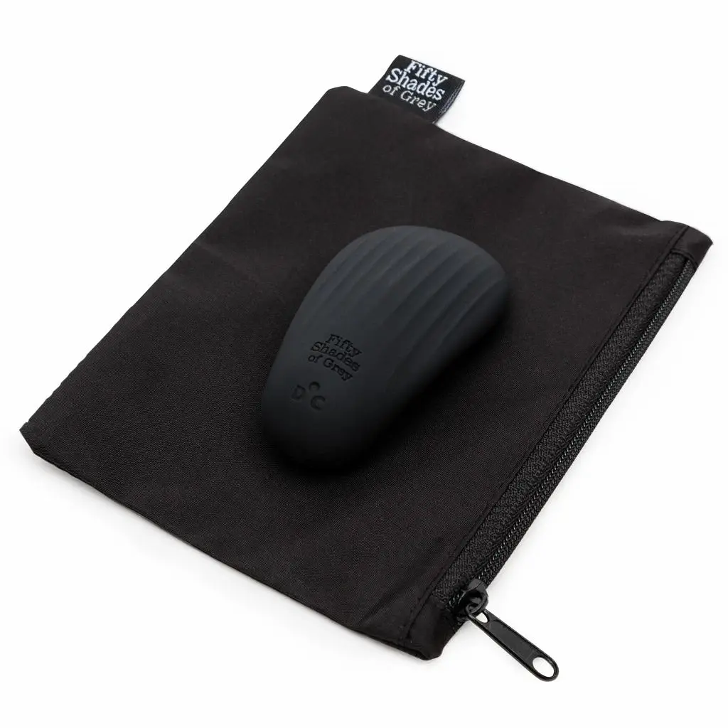 Вібратор для клітора Fifty Shades of Grey Sensation, 8 см чорний - фото 6