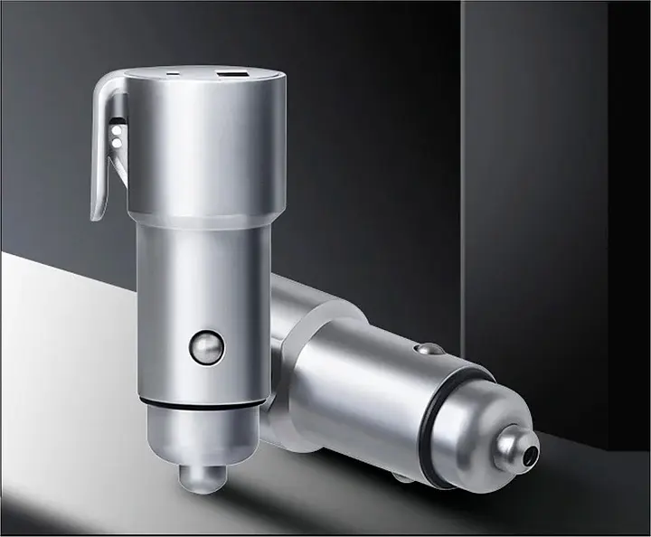 Автомобільний зарядний пристрій 70mai Car Charger Xiaomidrive Pro CC05 Silver - фото 3