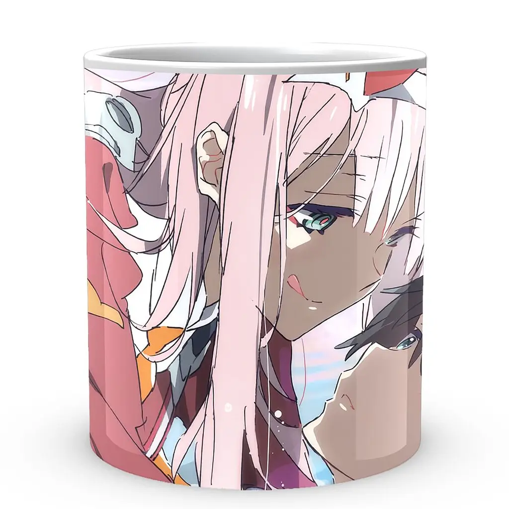 Кухоль GeekLand Darling in the Franxx Коханий у Франксі smile DF.02.02 330 мл білий - фото 3