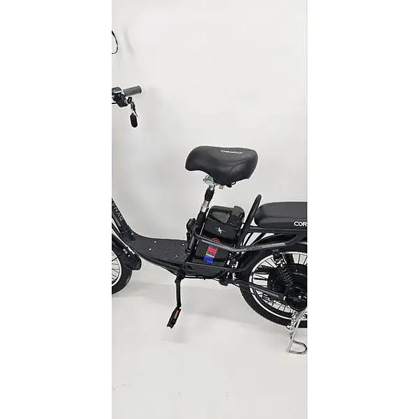 Електровелосипед Corso двомісний 500W 48V 16Ah чорний - фото 2