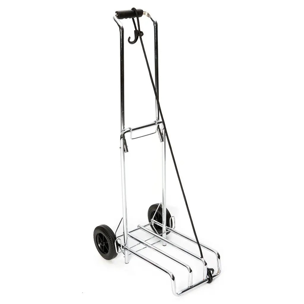 Візок господарський Bo-Camp Luggage Trolley Foldable 40 kg Silver (5267279) - фото 3