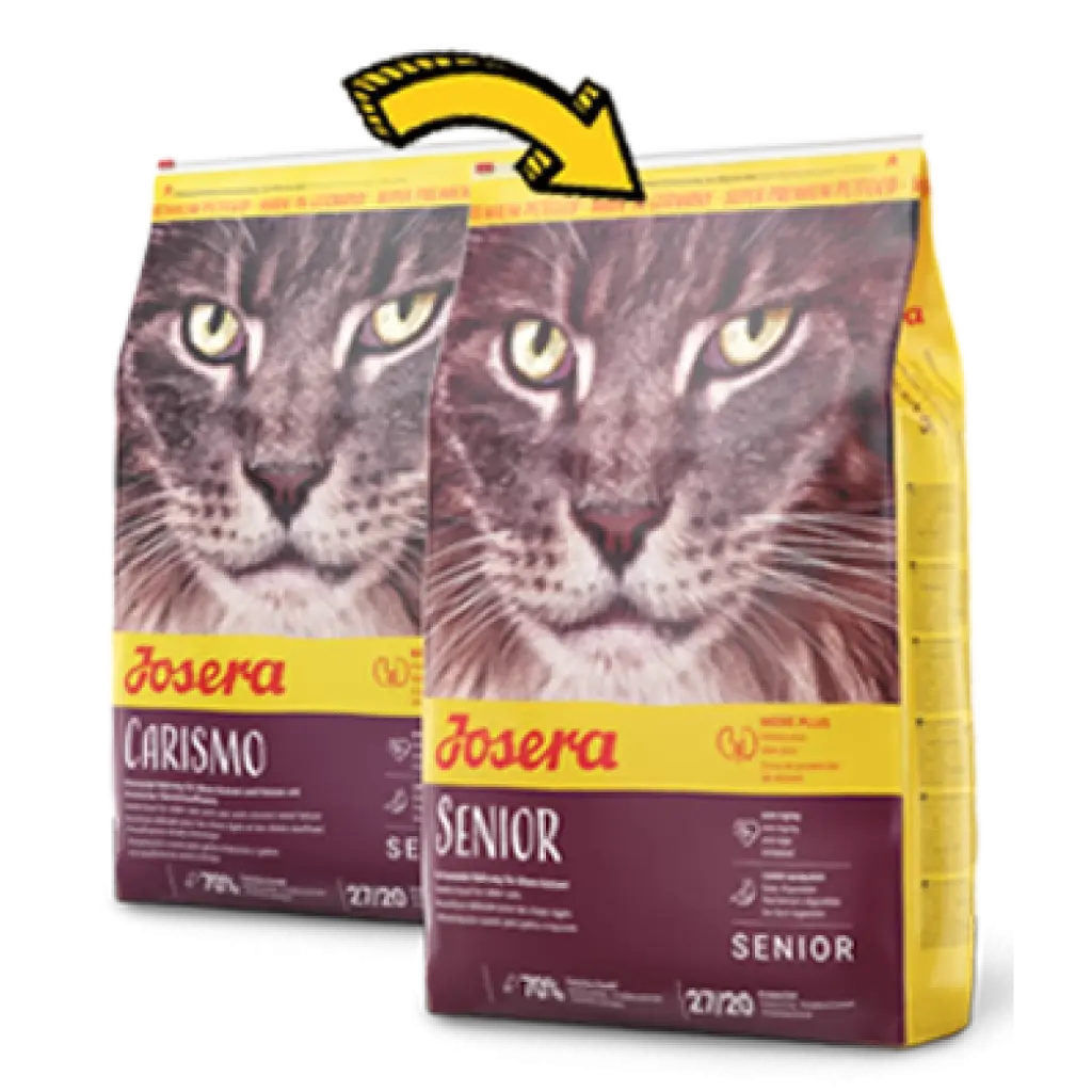 Сухой корм Josera Carismo Senior суперпремиум класса для пожилых кошек с птицей 10 кг - фото 2