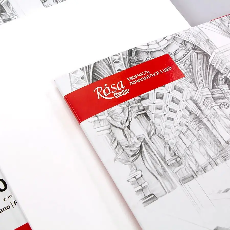 Папка для рисунка и черчения Rosa Studio 200г/м2 20л Мелкое зерно - фото 5