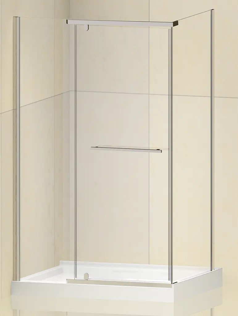 Душова кабіна без піддону Koer SR SC01-120x80x200-TR-01 прозоре скло Easy Clean 8 мм, хром KR5353, Універсальна, прозорий, хром - фото 5