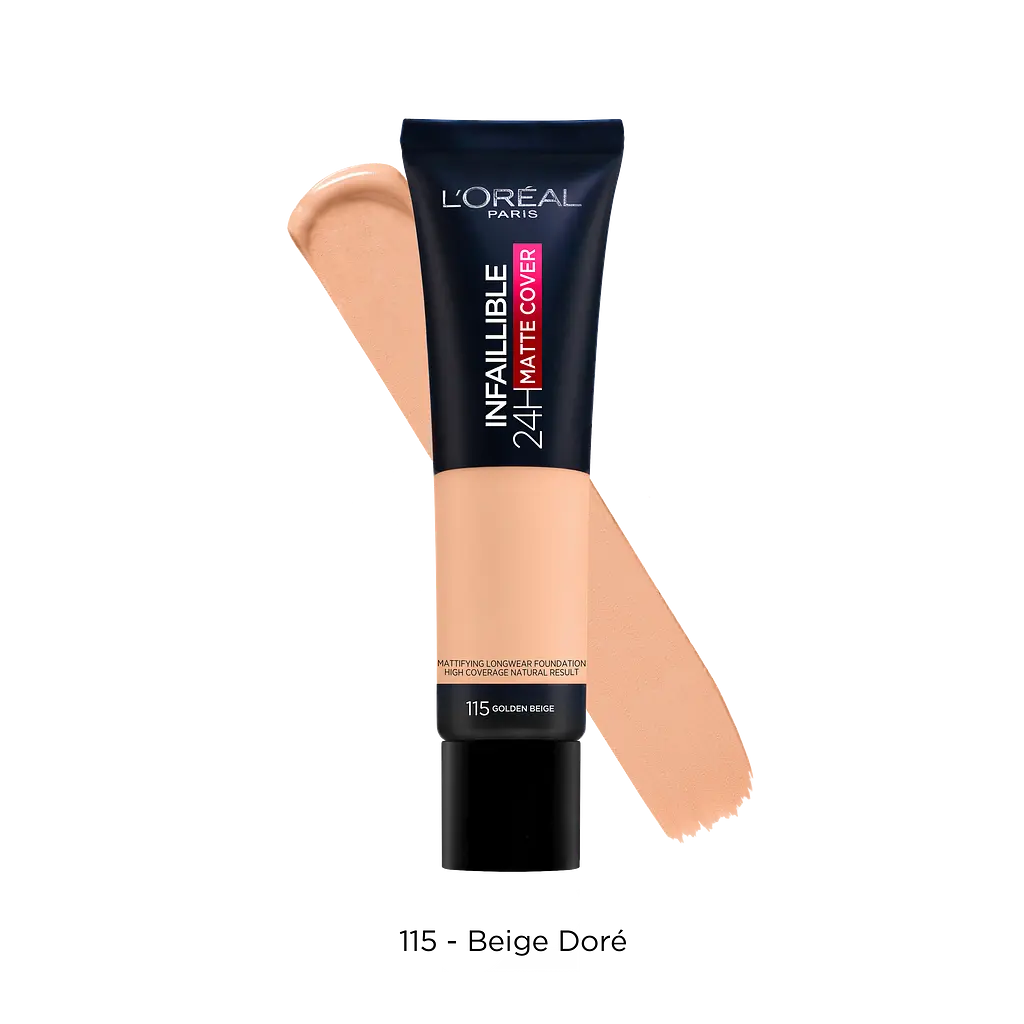 Тональний крем L’Oréal Paris Infaillible Matte 24H Матове покриття, відтінок 115, 30 мг (A9954800) - фото 2