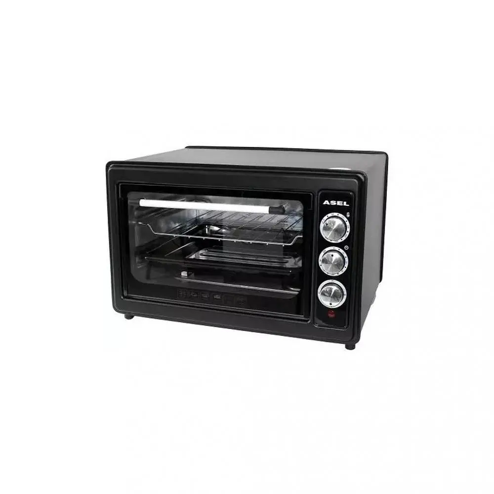 Духовка настільна Asel AF-3323 Black - фото 2