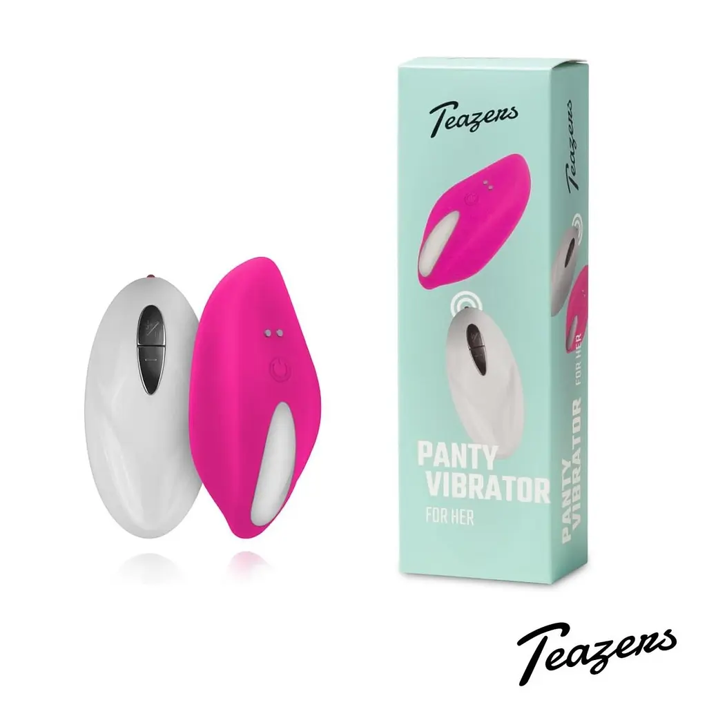 Міні-вібратор Teazers With Remote Control, 9 см (рожевий) - фото 12