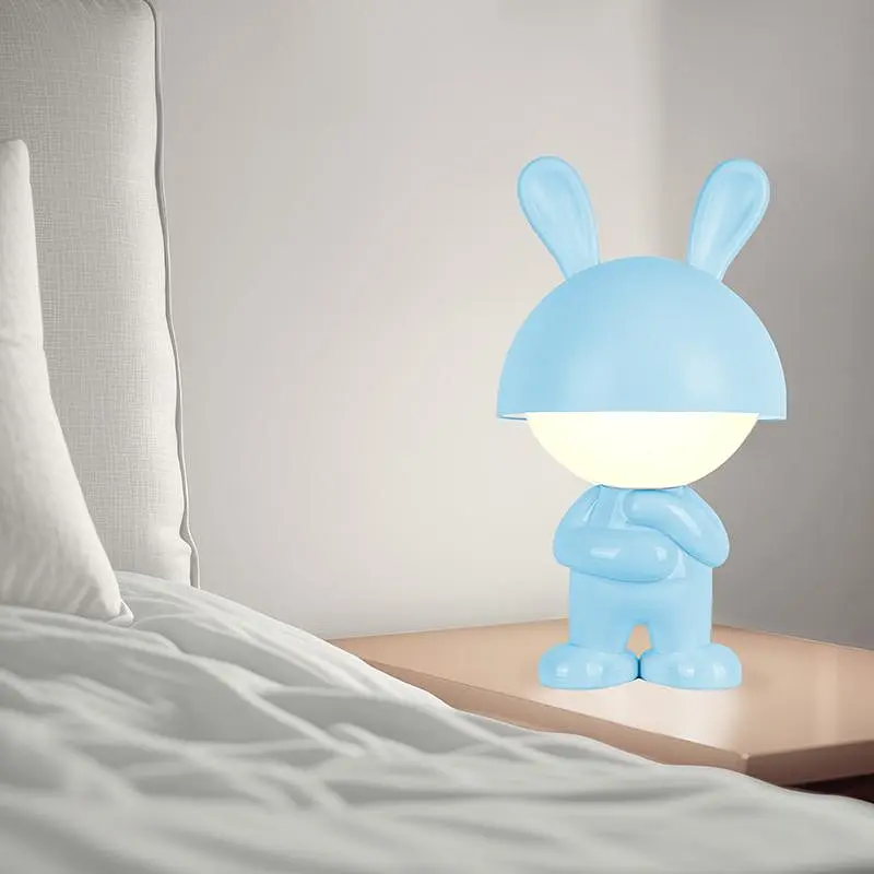 Світильник-нічник Kite LED з акумулятором Dreamy Bunny блакитний (K25-315-1-3) - фото 4