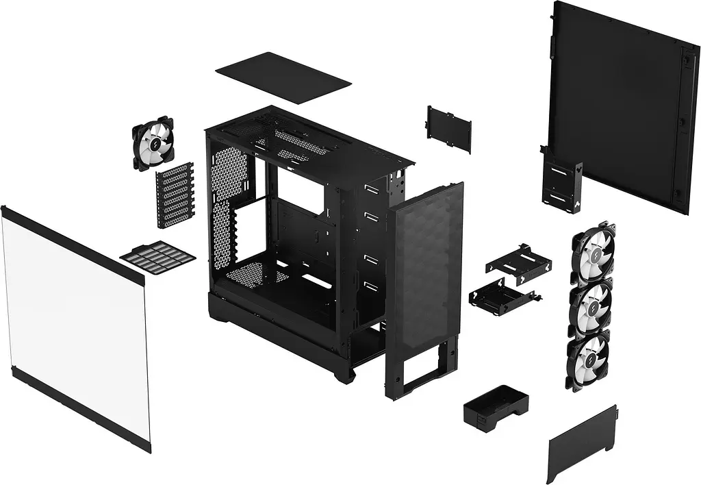 Корпус Fractal Design Pop XL Air RGB Black (FD-C-POR1X-06) Без БП - фото 9