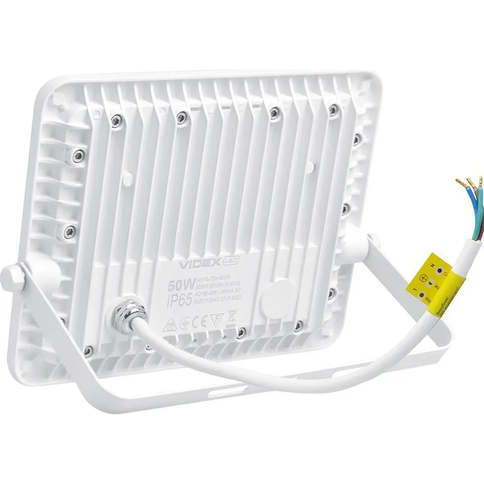 Світлодіодний прожектор Videx F2e 50W 5000K (VL-F2e-505W) [144838] - фото 2