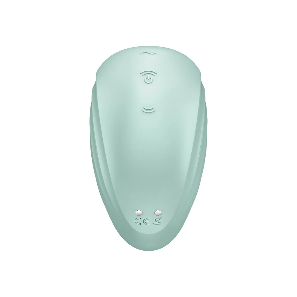 Вакуумний кліторальний вібратор Satisfyer Pearl Diver Mint салатовий - фото 6