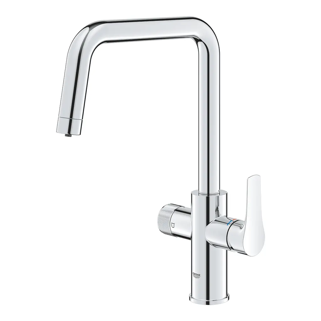 Смеситель для кухни с подключением питьевой воды Grohe Blue Pure Eurosmart 30583000 Хром - фото 2