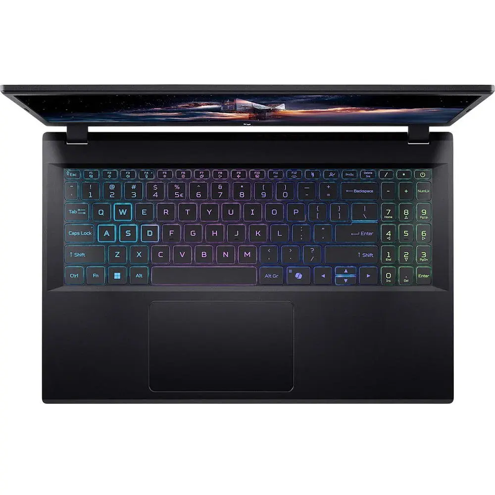 Acer Ноутбук Acer Nitro V 15 ANV15-A31 15.6" FHD IPS, AMD R7-170, 16GB, F512GB, NVD5050-8, Lin, чорний - фото 5