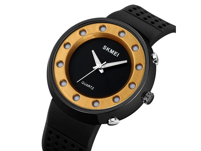 Чоловічий наручний годинник 2132GD Gold Skmei acs0030245 - фото 4