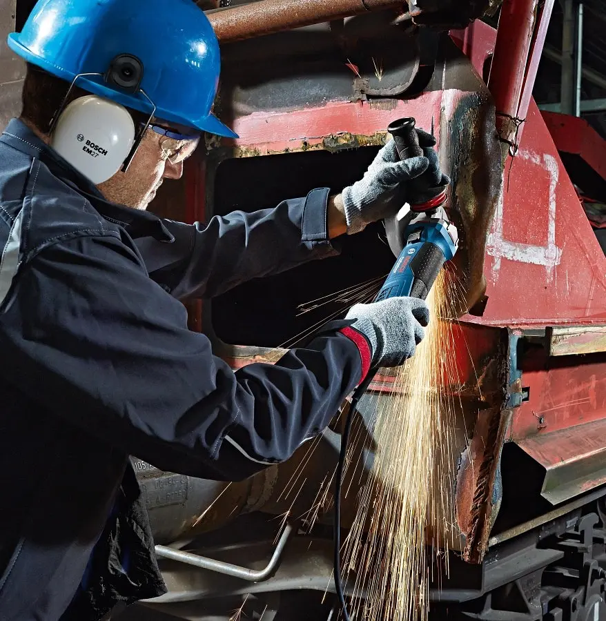 Шліфмашина кутова Professional GWS 19-125 CIE 125мм 1900Вт Bosch teh0025512 - фото 3