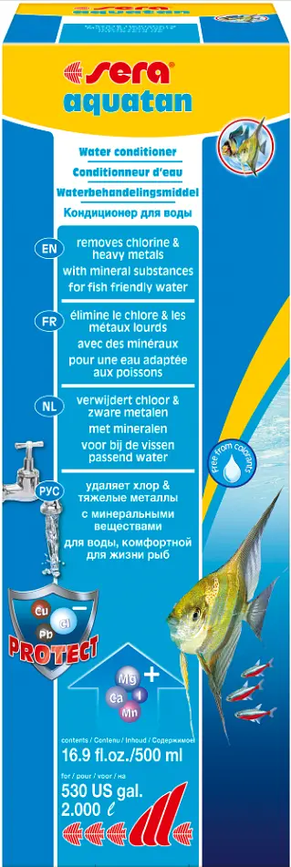Засіб для підготовки води Sera Aquatan на 2000 л 500 мл 030601 - фото 2
