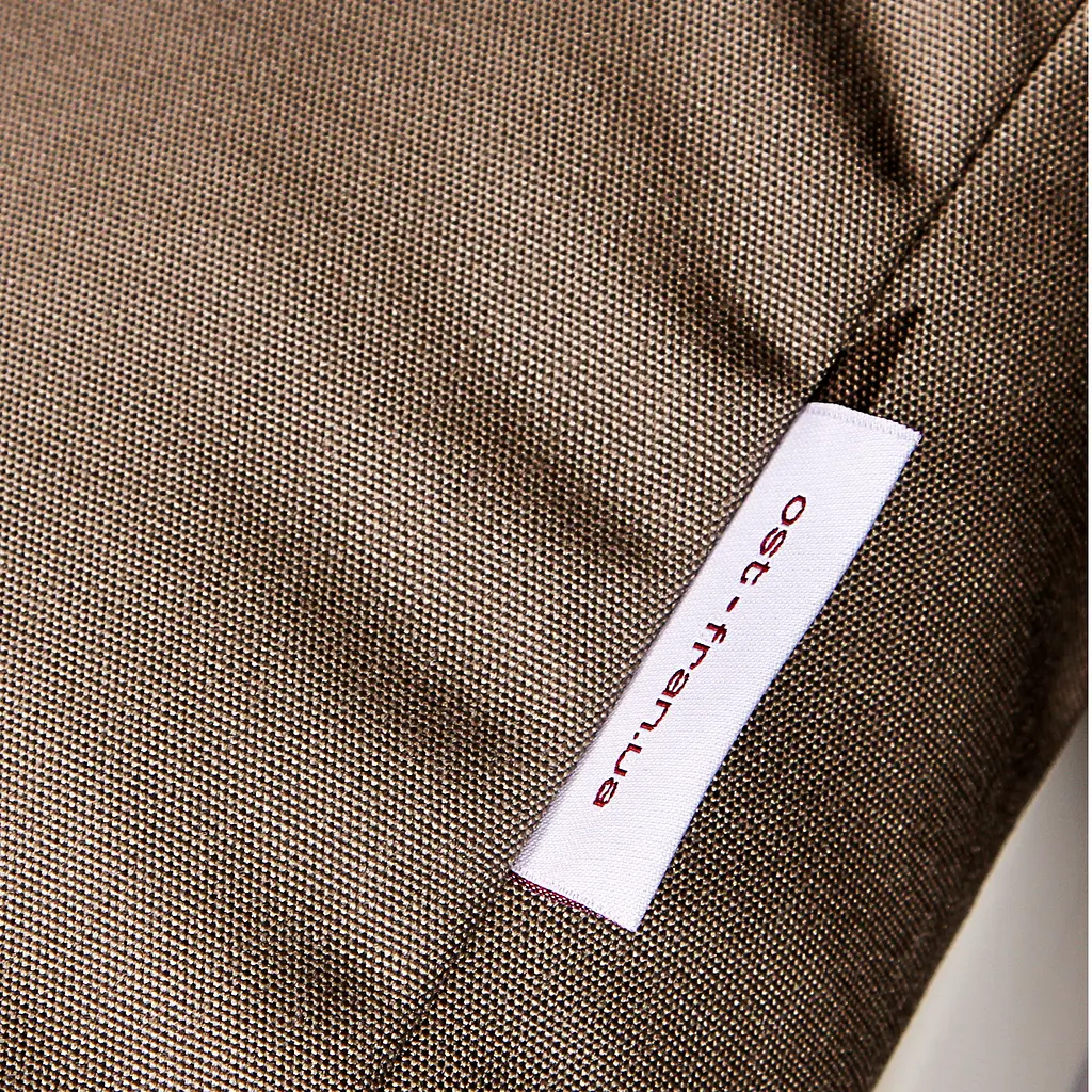 Матрас для шезлонга Ost-Fran Confort серо-бежевый 2739, 196x60x8 см. - фото 2