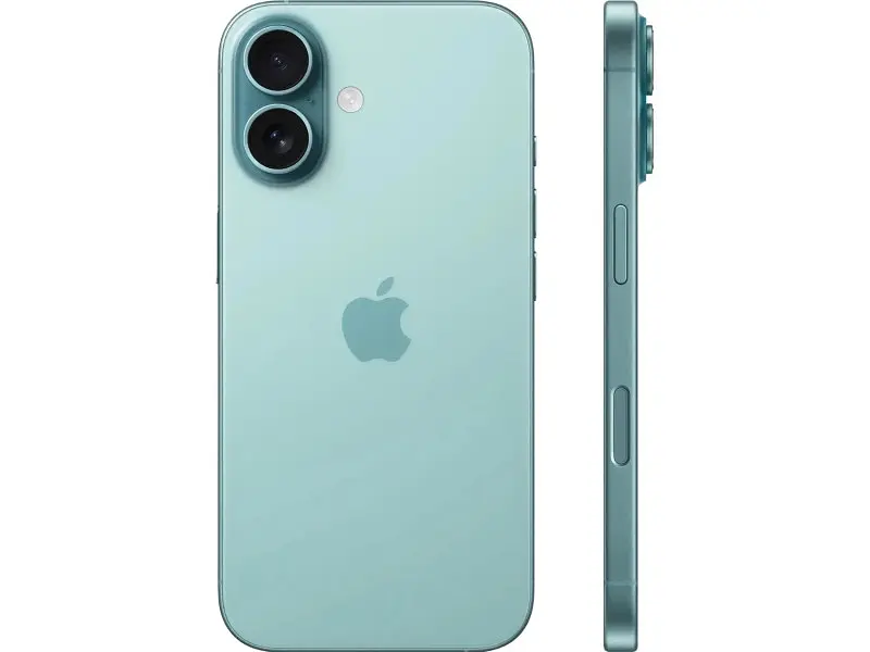 Смартфон Apple iPhone 16 128GB Teal (MYED3) - фото 7