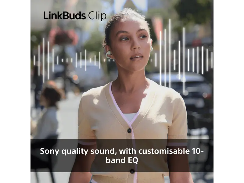 Навушники TWS Sony LinkBuds Clip Lavender (WFLC900V.CE7) - фото 8